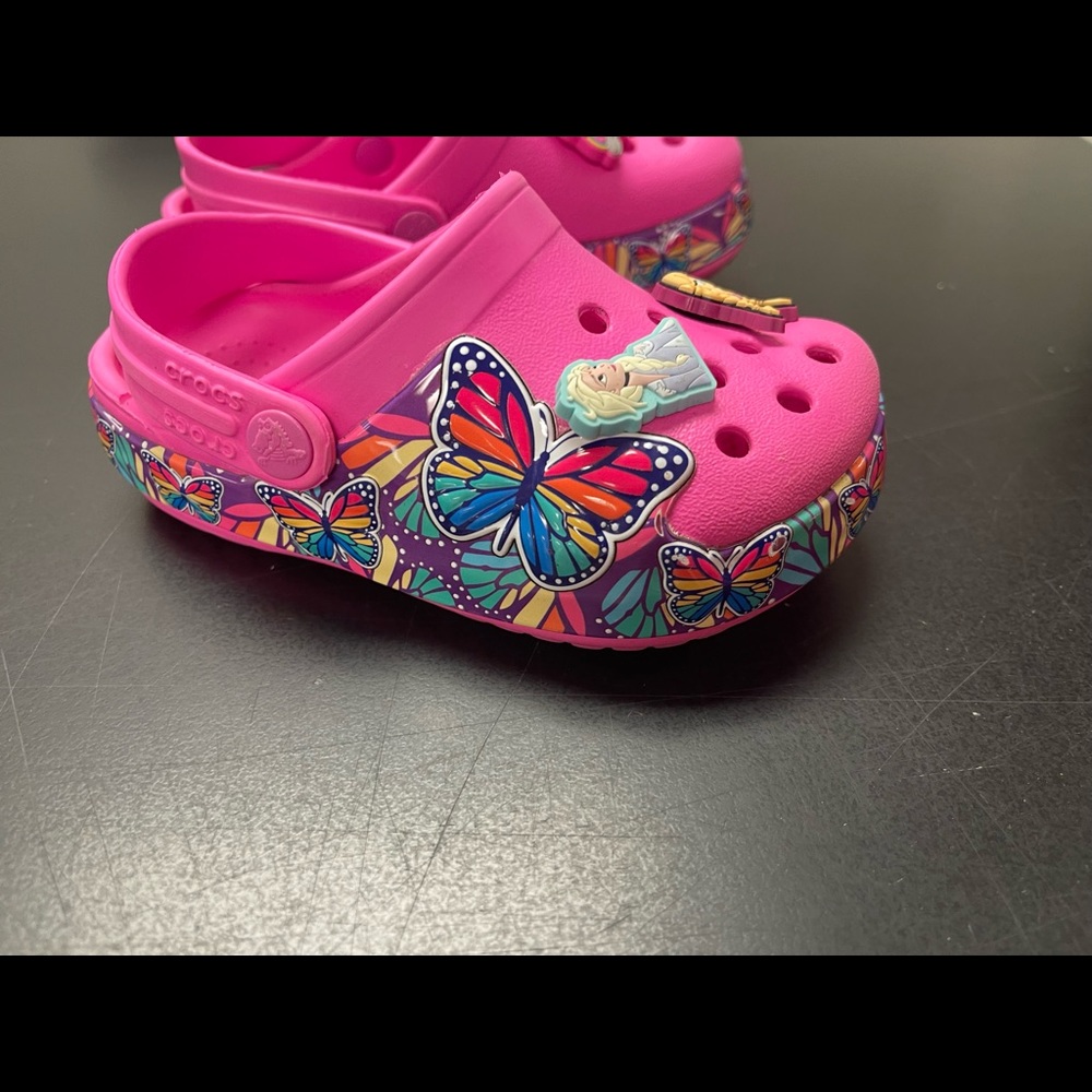 EUC Girls Toddler Crocs